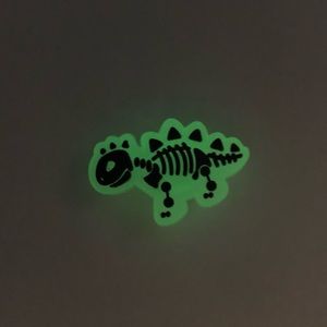 5/$10 Luminous dinosaur crocs shoe charm